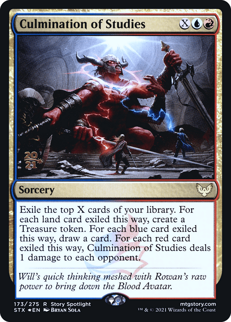 Culmination of Studies [Strixhaven: School of Mages Prerelease Promos]