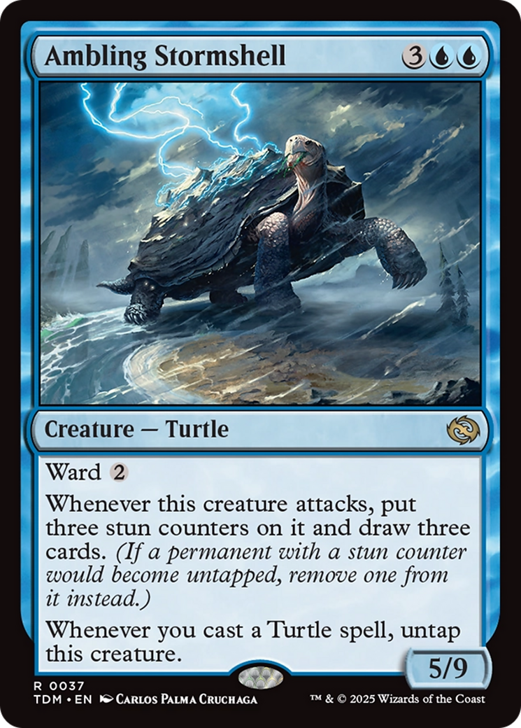 Ambling Stormshell (037) [Tarkir: Dragonstorm]
