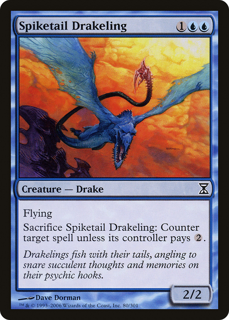Spiketail Drakeling [Time Spiral] Foil