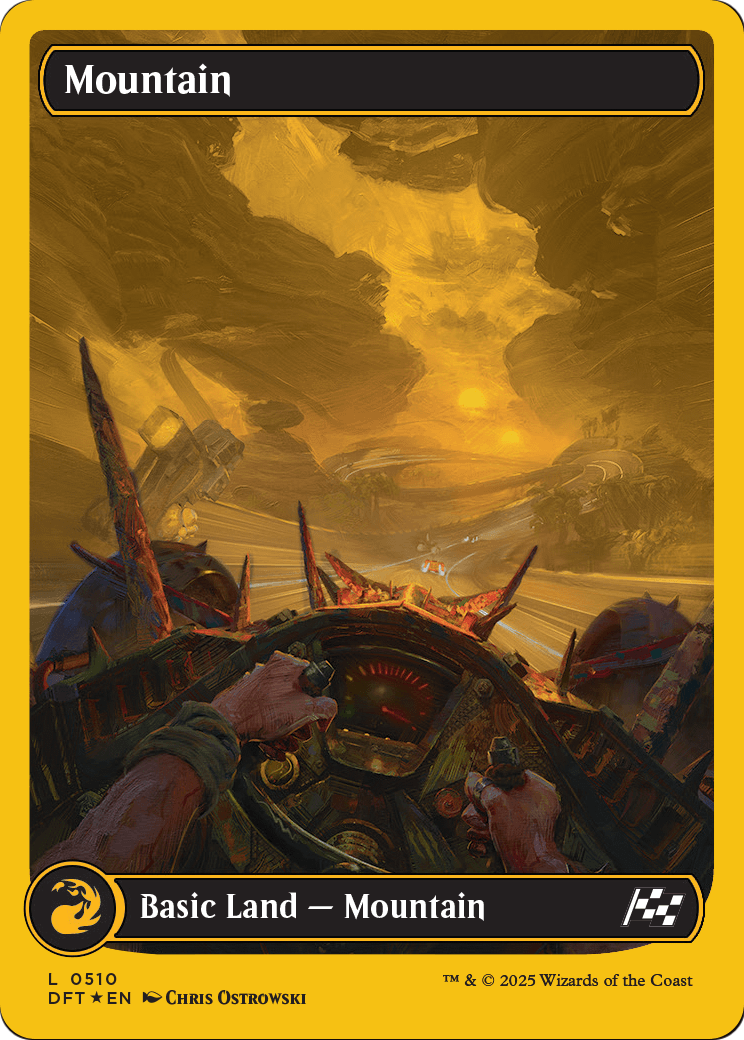 Mountain |  Foil (510) [Aetherdrift]