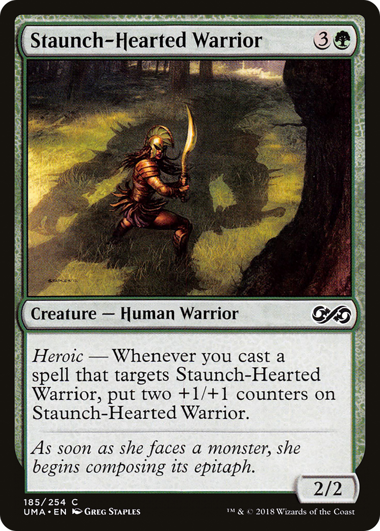 Staunch-Hearted Warrior [Ultimate Masters] Foil