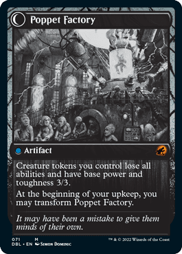 Poppet Stitcher // Poppet Factory [Innistrad: Double Feature] Foil