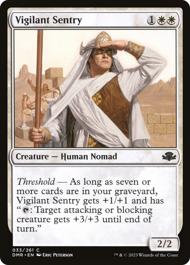 Vigilant Sentry [Dominaria Remastered]