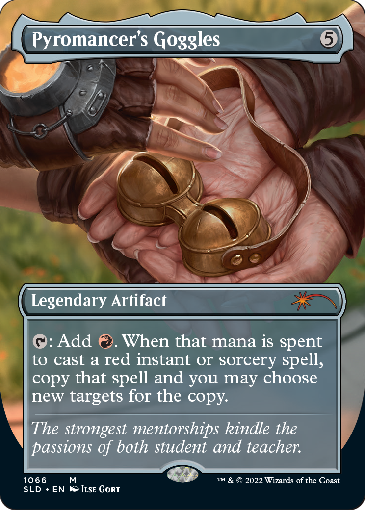 Pyromancer's Goggles (Borderless) [Secret Lair Drop Series] Foil