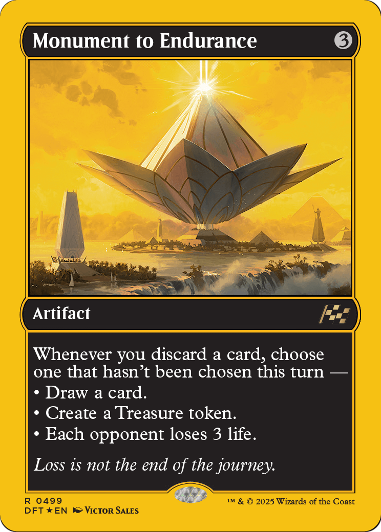 Monument to Endurance |  Foil (499) [Aetherdrift]