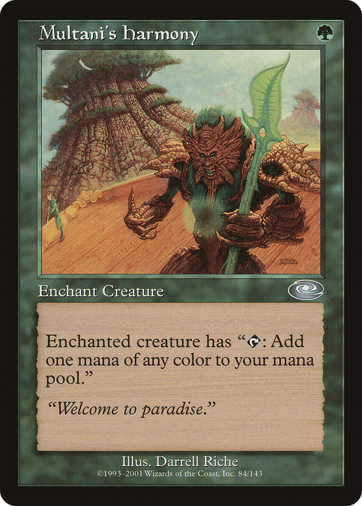 Multani's Harmony [Planeshift] Foil