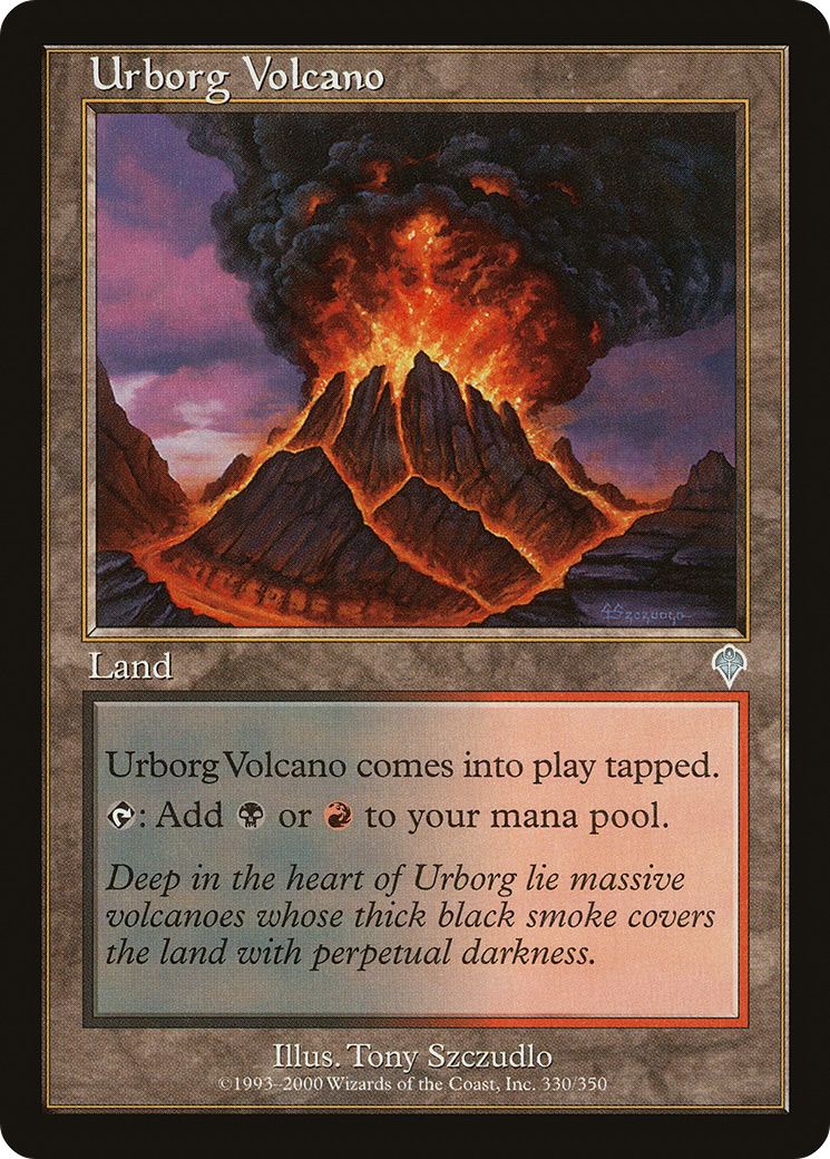 Urborg Volcano [Invasion] Foil