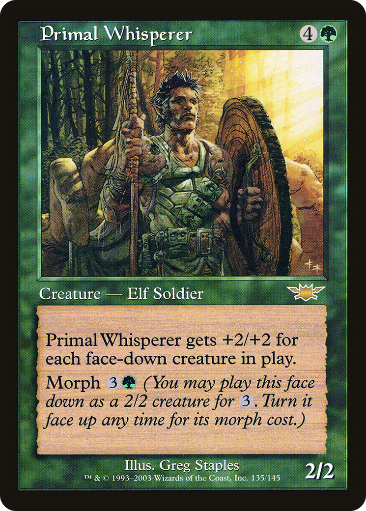 Primal Whisperer [Legions] Foil