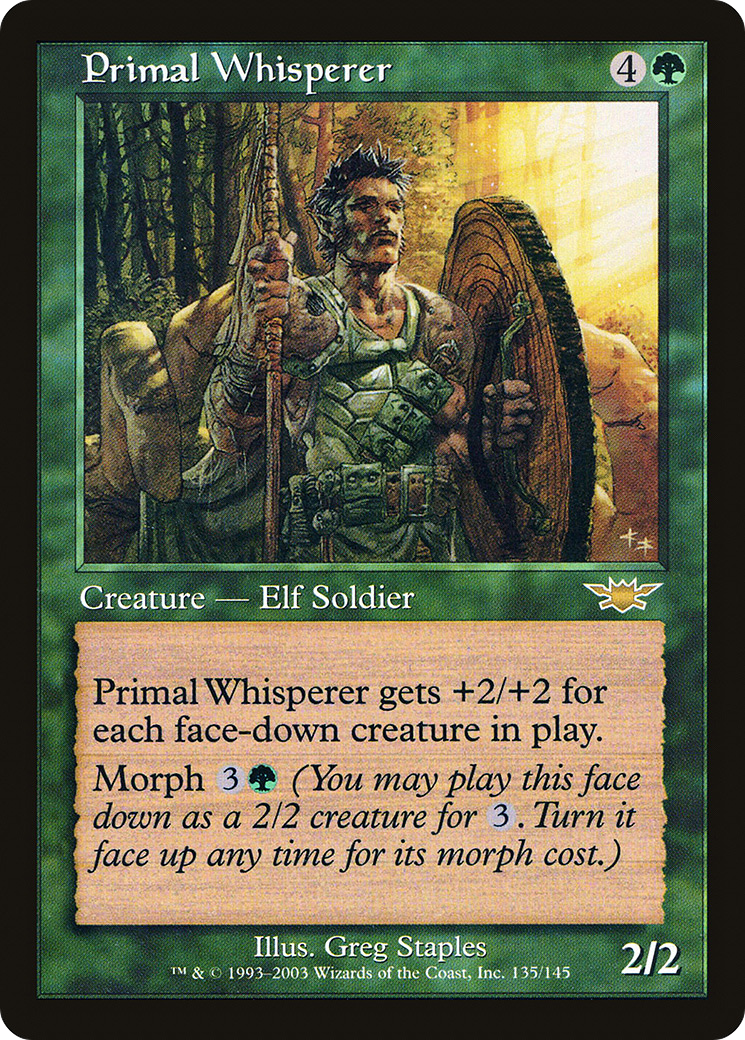 Primal Whisperer [Legions] Foil