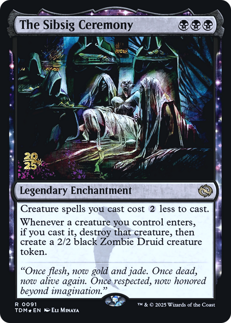 The Sibsig Ceremony (091) [Prerelease Cards]