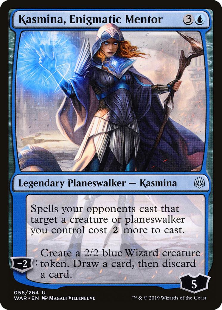 Kasmina, Enigmatic Mentor [War of the Spark] Foil