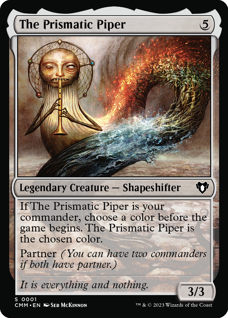 The Prismatic Piper [Commander Masters] Foil