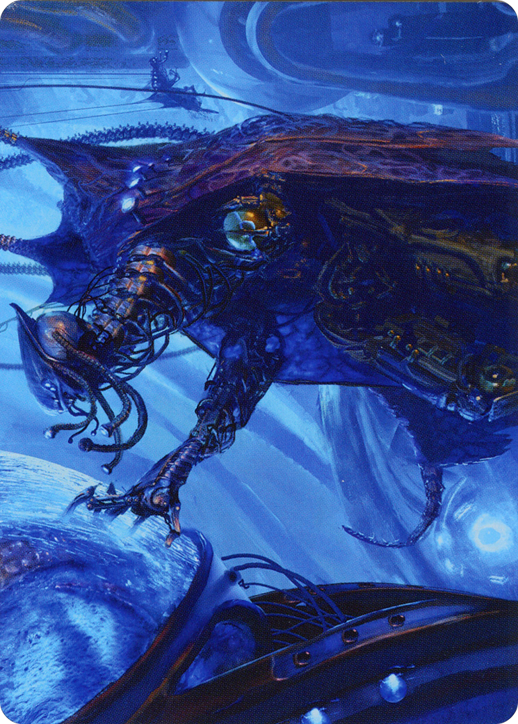 Atmosphere Surgeon // Atmosphere Surgeon (AONE-012) - Phyrexia: All Will Be One Art Series (Borderless)
