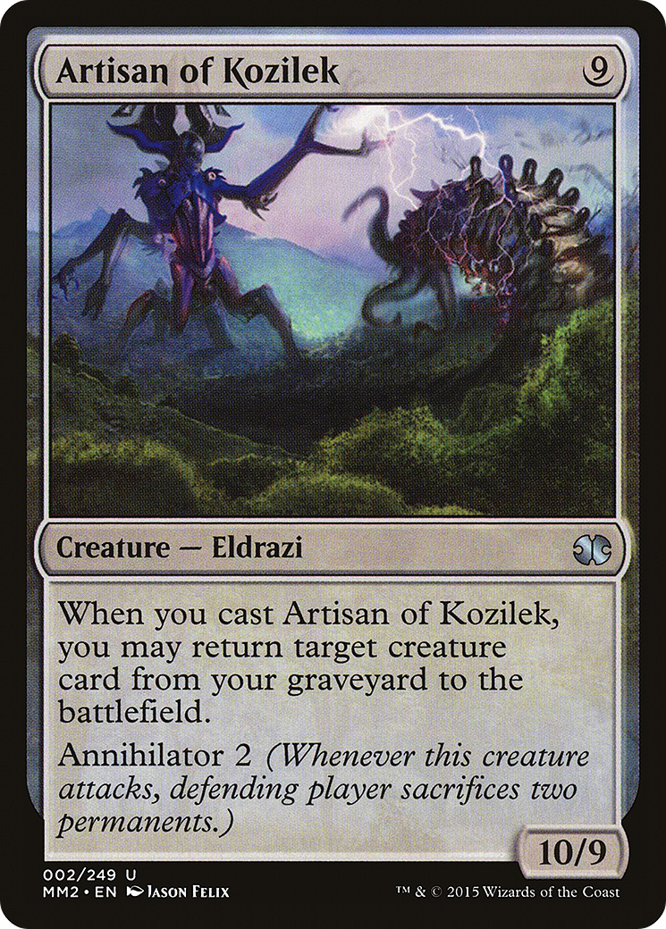 Artisan of Kozilek [Modern Masters 2015] Foil