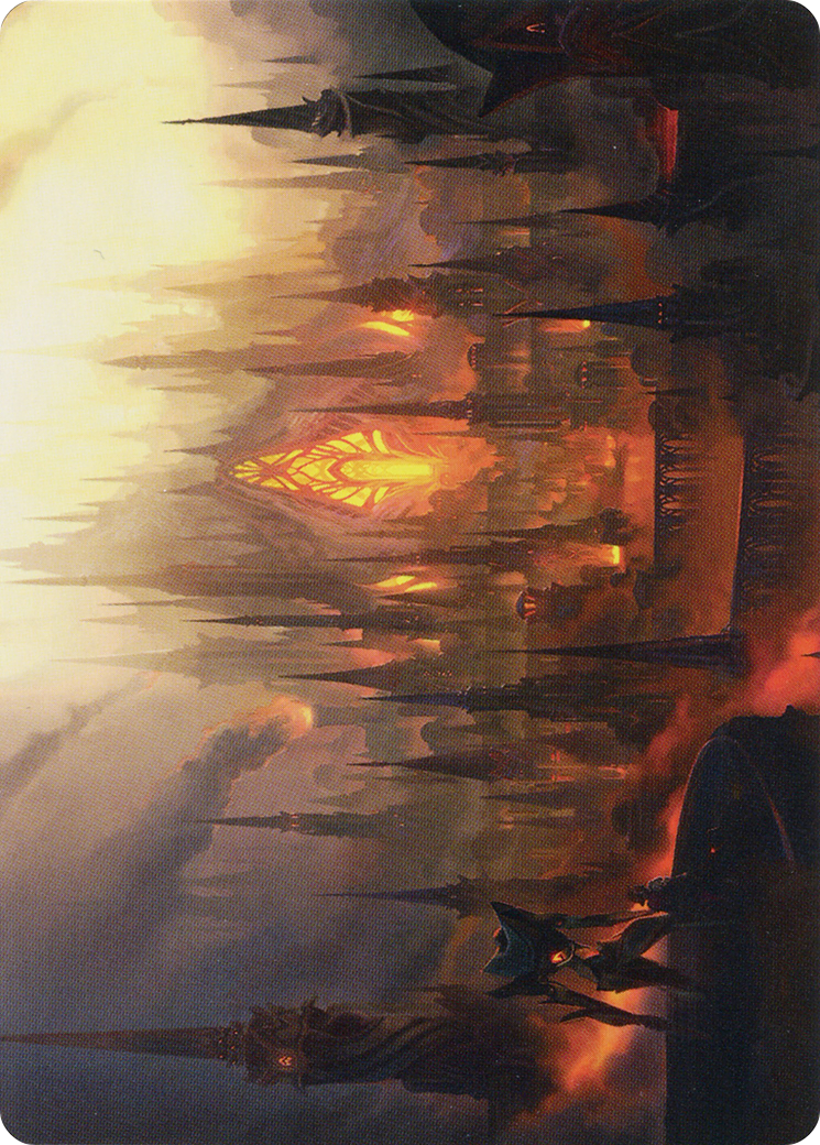 Mishra's Foundry // Mishra's Foundry (ABRO-046) - The Brothers' War Art Series (Borderless) Foil