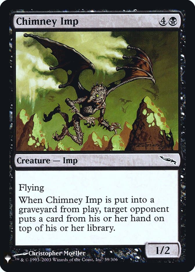 Chimney Imp |  Foil (MRD-59) [The List]