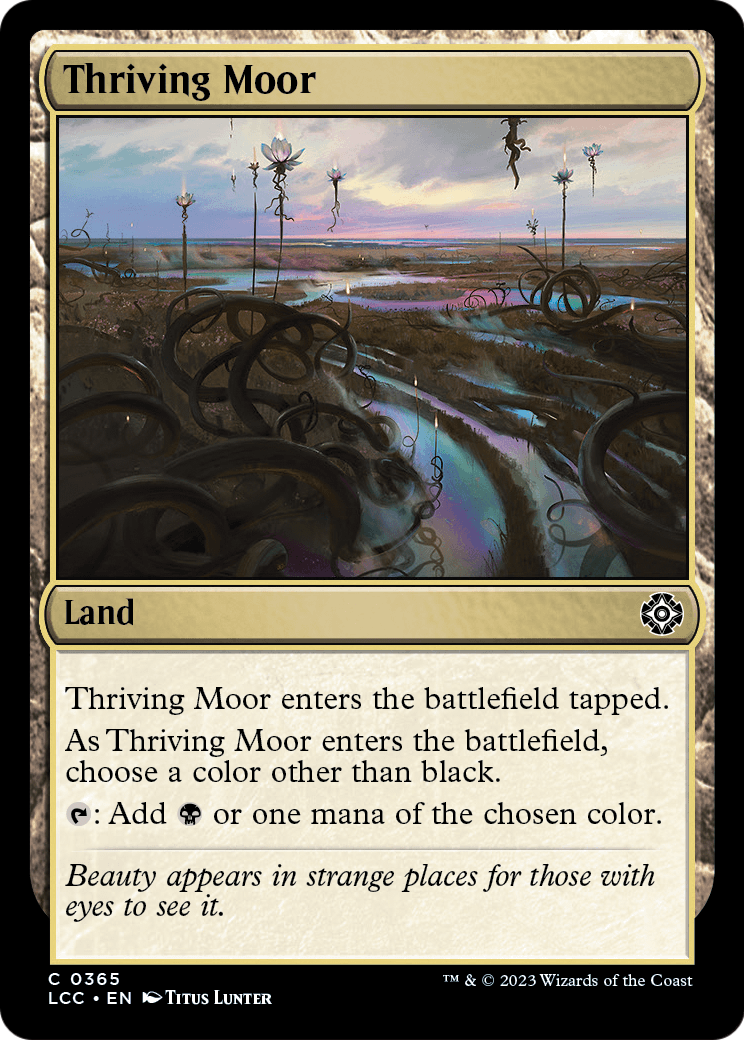 Thriving Moor [The Lost Caverns of Ixalan Commander]