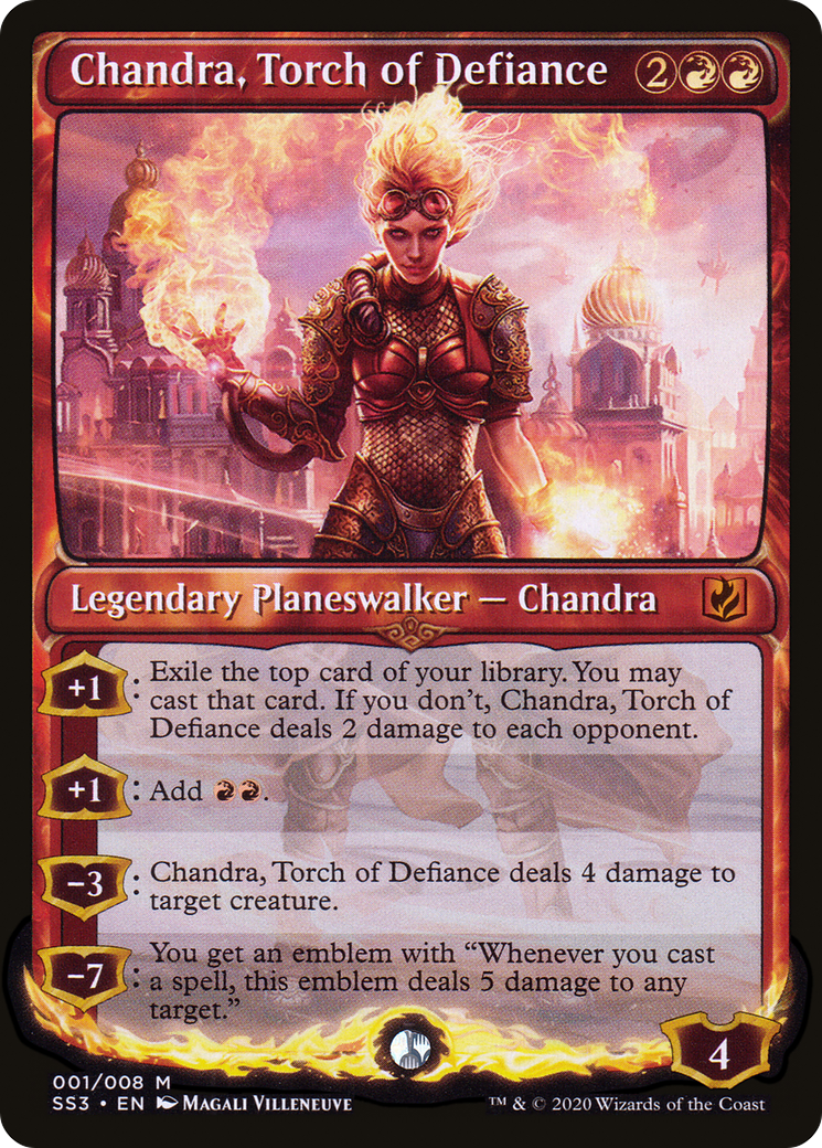 Chandra, Torch of Defiance [Signature Spellbook: Chandra] Foil