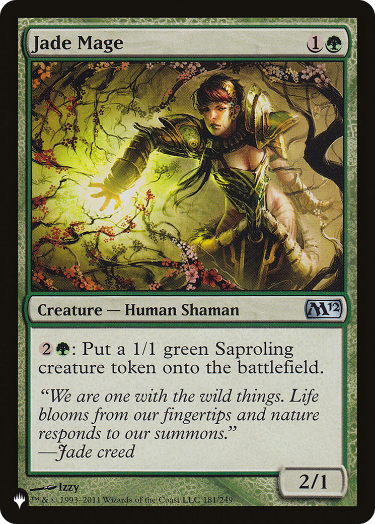 Jade Mage |  (M12-181) [The List]