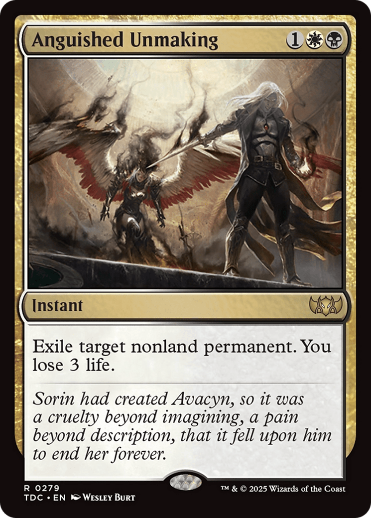 Anguished Unmaking (279) [Commander: Tarkir: Dragonstorm]