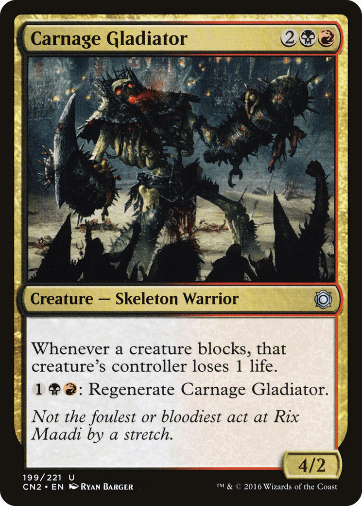 Carnage Gladiator [Conspiracy: Take the Crown] Foil