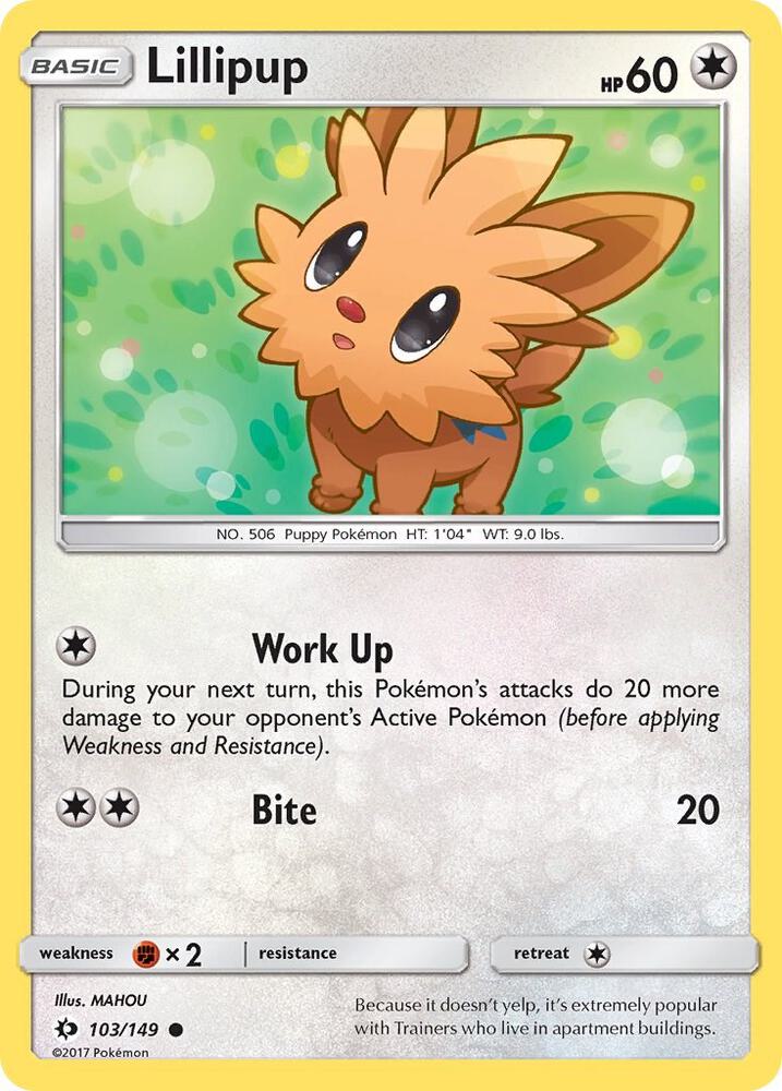 Lillipup 103/149 (SM Base Set) 