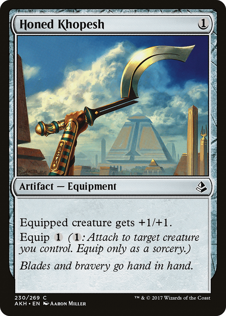Honed Khopesh [Amonkhet] Foil