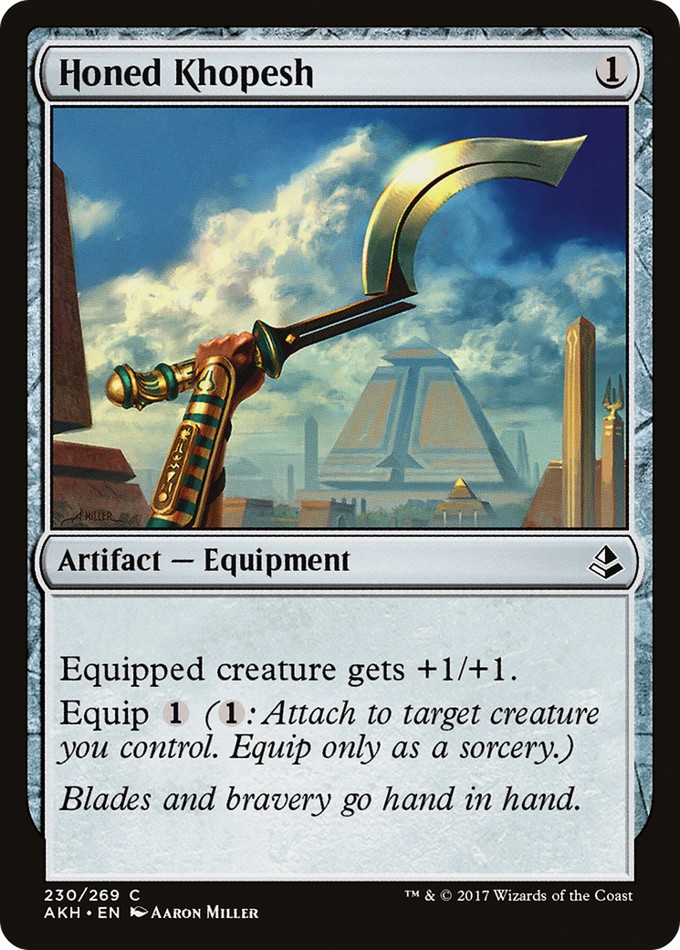 Honed Khopesh [Amonkhet] Foil