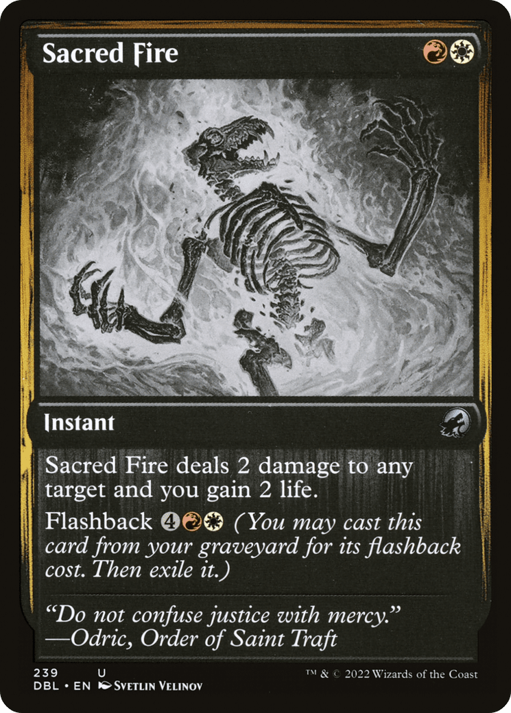 Sacred Fire [Innistrad: Double Feature] Foil