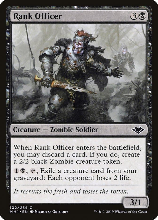 Rank Officer [Modern Horizons] Foil
