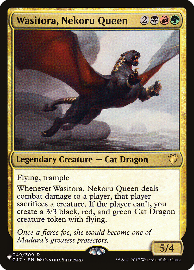 Wasitora, Nekoru Queen |  (C17-49) [The List]