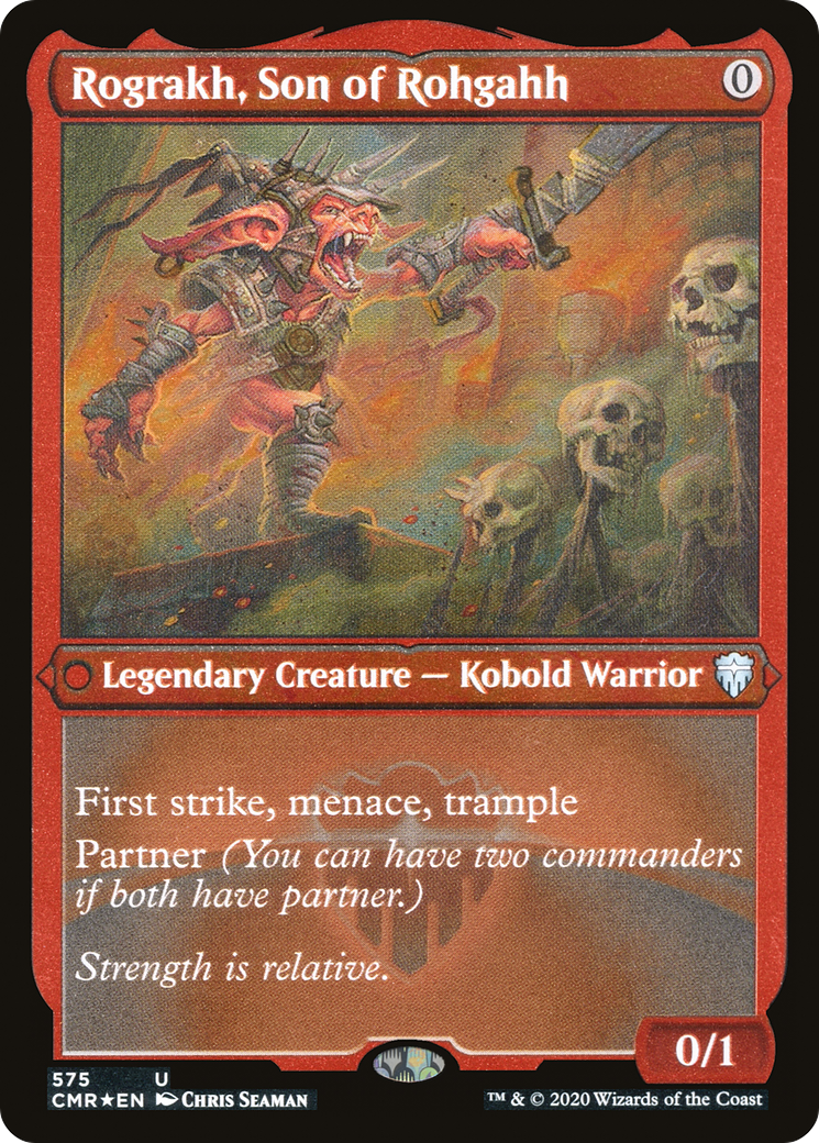 Rograkh, Son of Rohgahh (575) [Commander Legends]  Foil