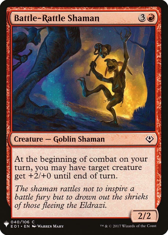 Battle-Rattle Shaman |  (E01-40) [The List]