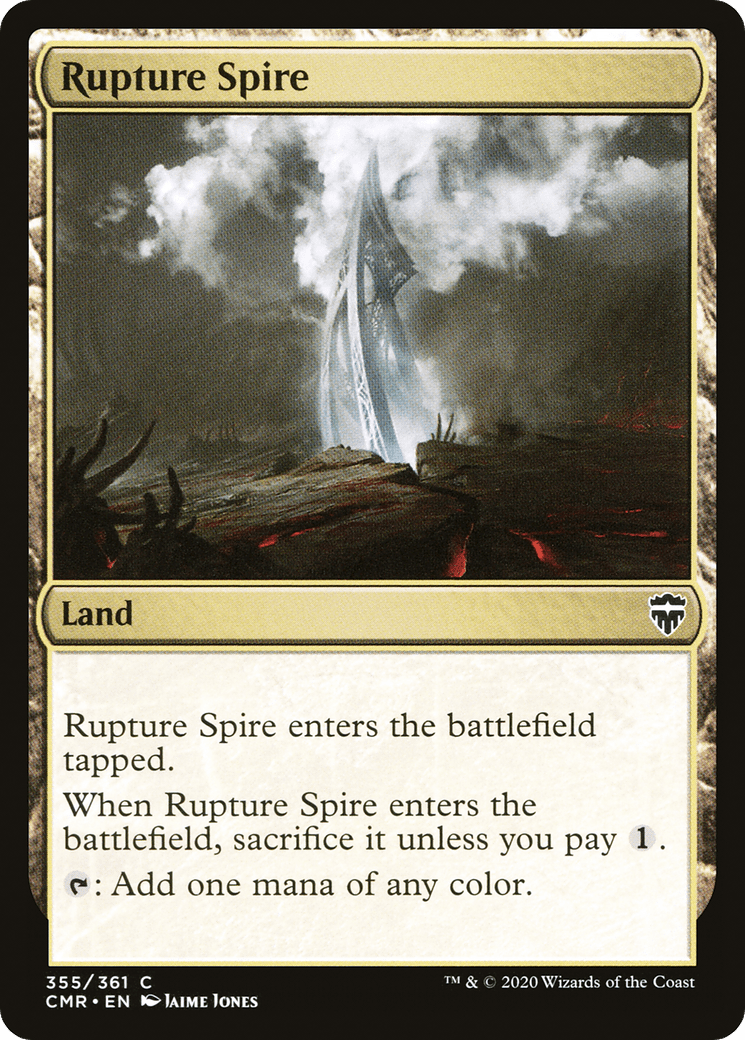 Rupture Spire (355) [Commander Legends] Foil