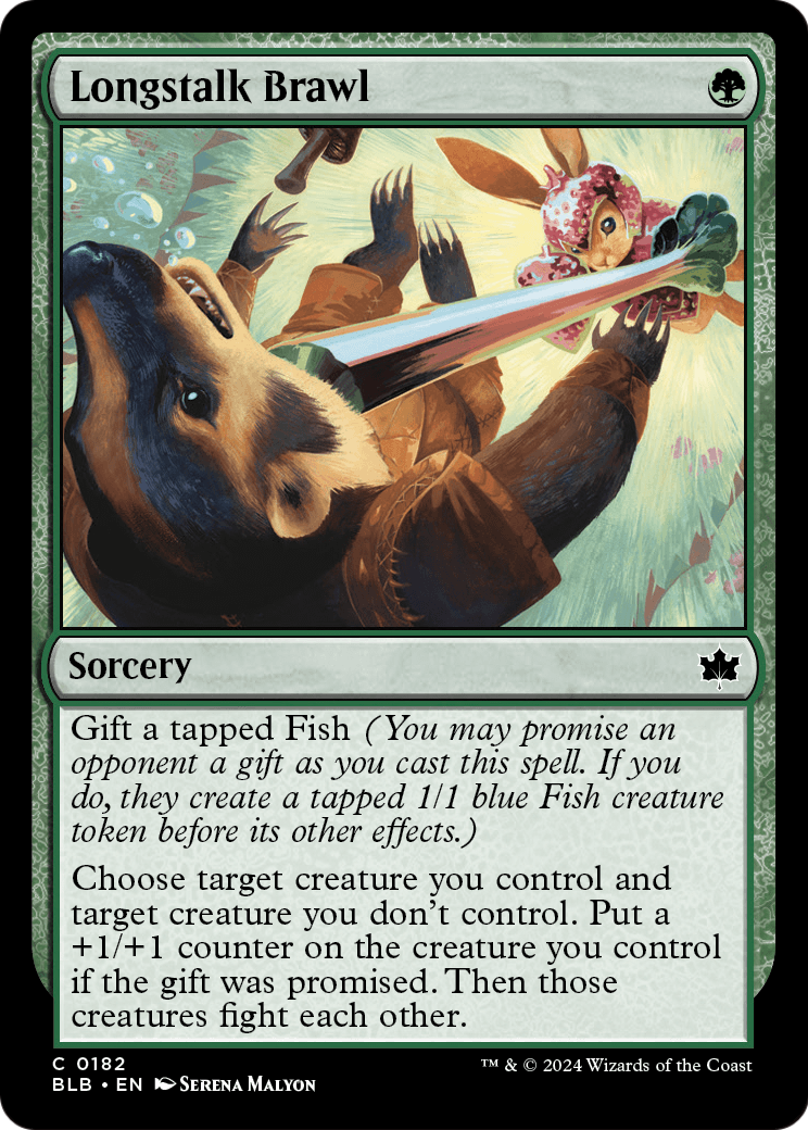 Longstalk Brawl [Bloomburrow] Foil