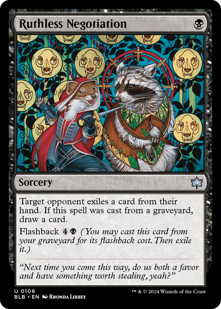 Ruthless Negotiation [Bloomburrow] Foil