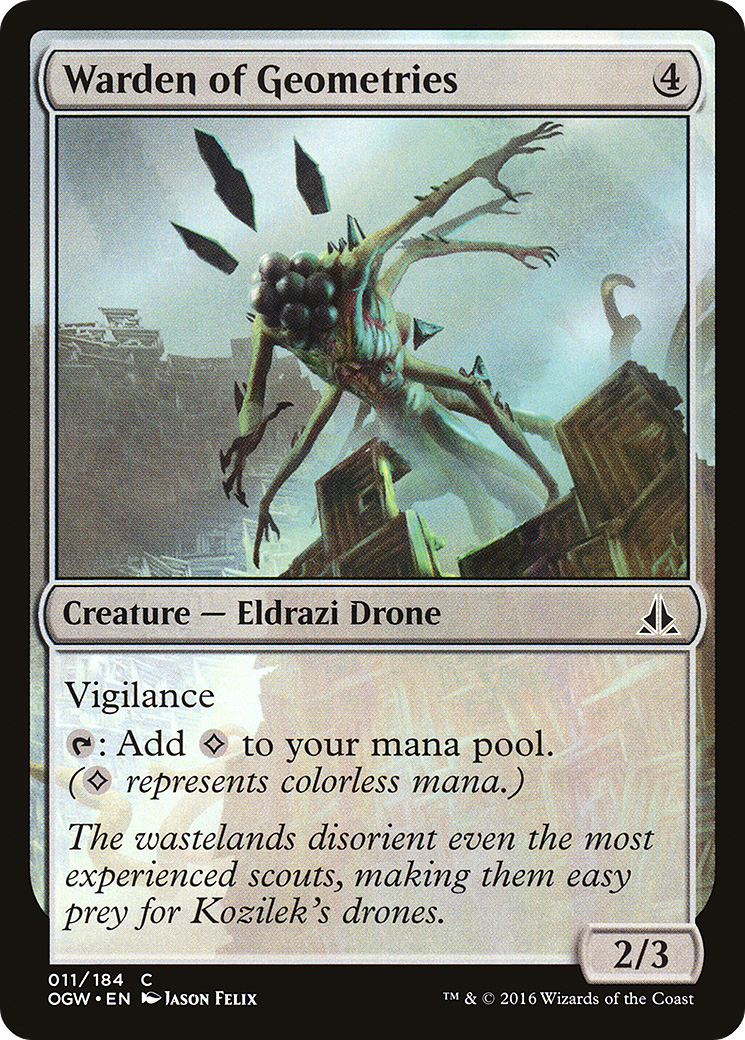 Warden of Geometries [Oath of the Gatewatch] Foil