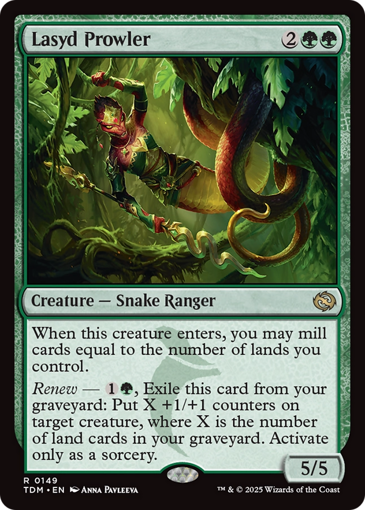 Lasyd Prowler (149) [Tarkir: Dragonstorm]  Foil