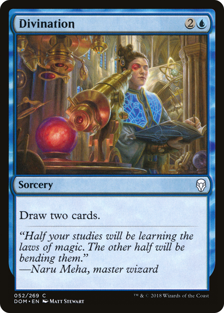 Divination [Dominaria] Foil