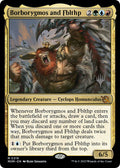 Borborygmos and Fblthp 219p/162 (Promo Pack: March of the Machine)  - Foil
