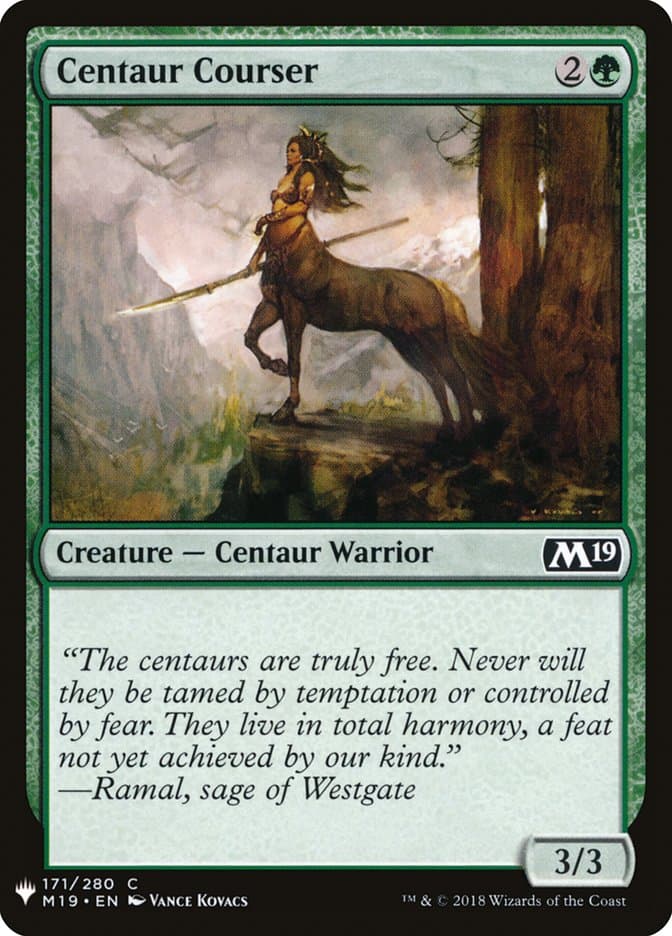 Centaur Courser |  (M19-171) [The List]