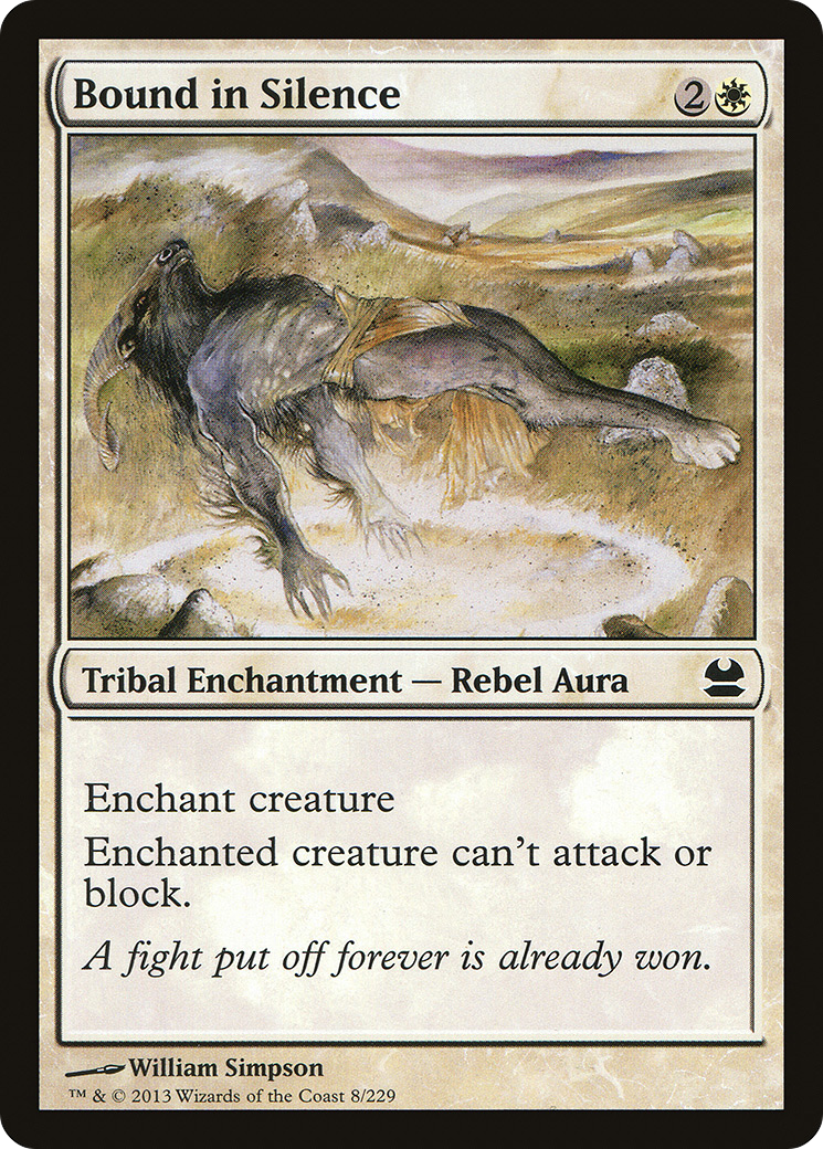 Bound in Silence [Modern Masters] Foil