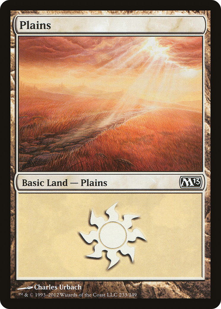Plains (233) [Magic 2013] Foil