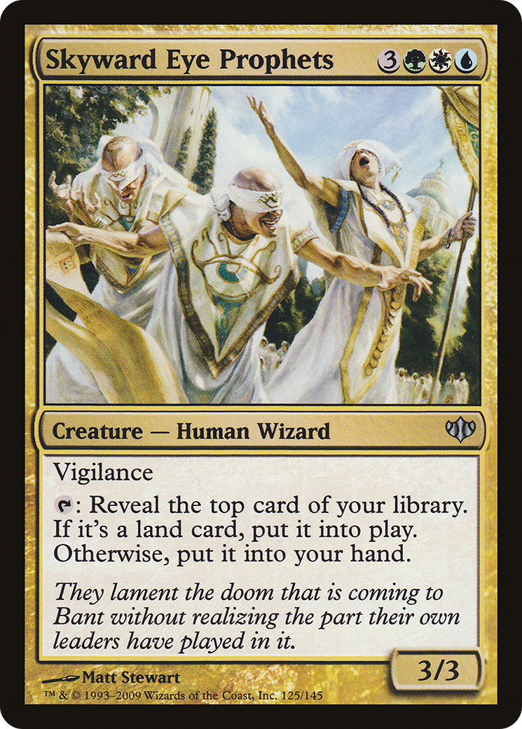 Skyward Eye Prophets [Conflux] Foil