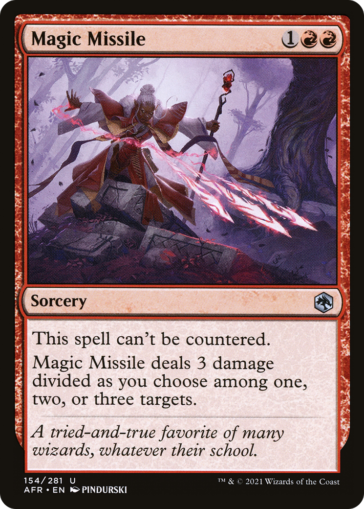 Magic Missile [Dungeons & Dragons: Adventures in the Forgotten Realms] Foil