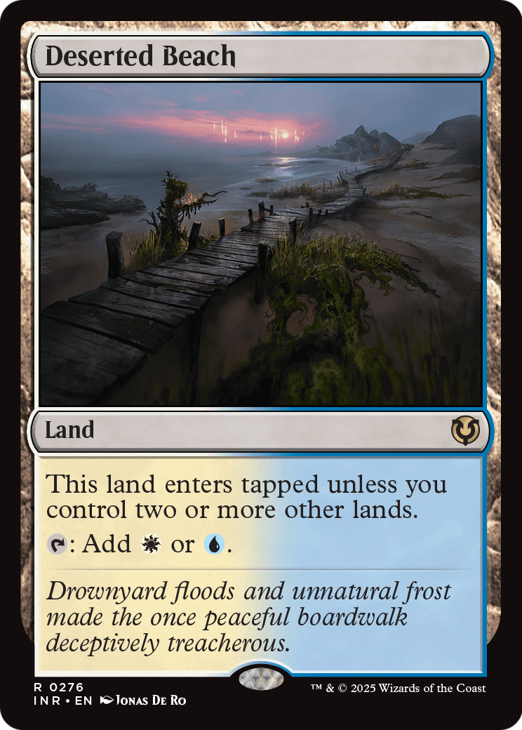 Deserted Beach (-276) [Innistrad Remastered]  Foil