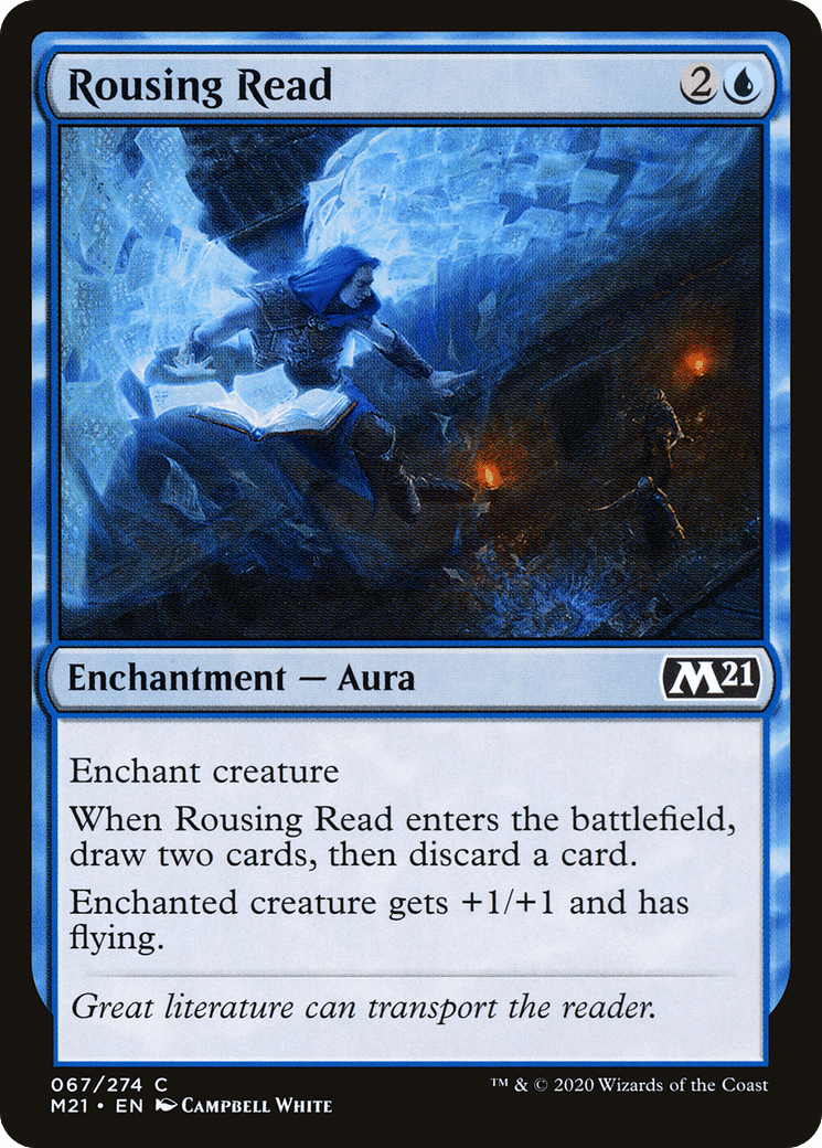 Rousing Read [Core Set 2021] Foil