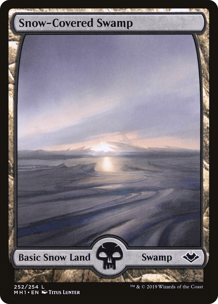 Snow-Covered Swamp [Modern Horizons] Foil