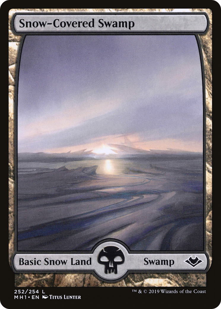 Snow-Covered Swamp [Modern Horizons] Foil