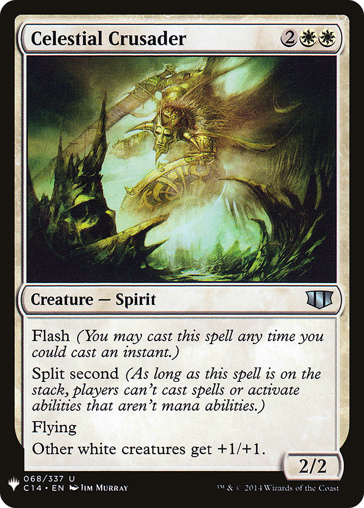 Celestial Crusader |  (C14-68) [The List]